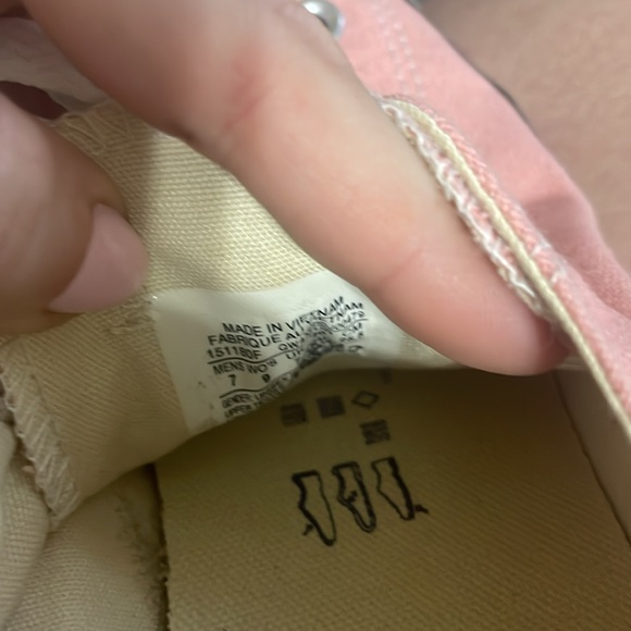 2 pairs Converse low cut pink and purple - Picture 4 of 4